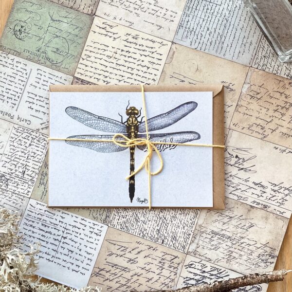 Carte postale Libellule
